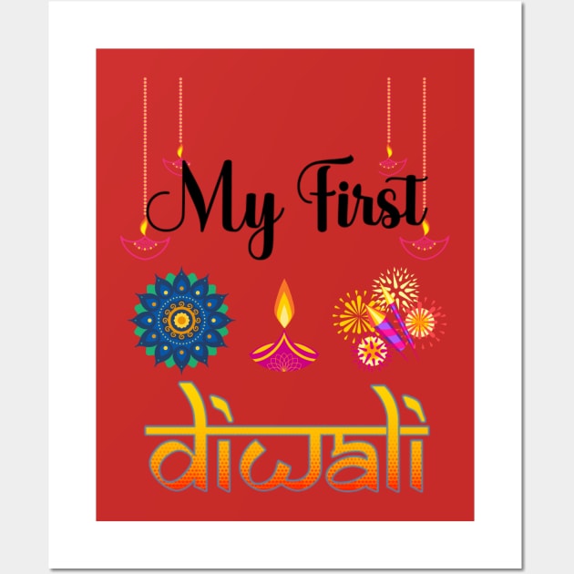 My First Diwali Wall Art by Swag Like Desi